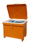Accu-container  type SAP 600 K - ca. 1200x1000x1050 mm (lxbxh)/inhoud 620 liter/max. totaalgewicht 1224 kg/3-voudig stapelbaar/vervoer van accu's
