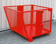 Gaascontainer type BSK-G 90/merk Bauer Südlohn/afmetingen ca. 1200x1000x900 mm (lxbxh)/draagkracht 500 kg/inhoud ca. 0,9 (m³)