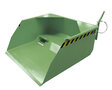 Shovel type BSM 75 gelakt/merk Bauer Südlohn/bak-binnenmaten ca. 1200x1200x550 mm (lxbxh)/draagkracht 1500 kg/inhoud ca. 0,75 (m³)