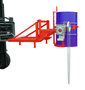 Vatenkieper type FD/L-HK - maten 1940x1095x890 mm (lxbxh)/draaibereik 270 graden/draagkracht 360 kg/Ø vat 490-590 mm/kiepwerking met handslinger