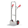 Aluminium steekwagen A1326P, draagvermogen 200 kg, hoogte 1300 mm, steekdiepte 300 mm, steekbreedte 480 mm, Fetra
