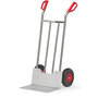 Aluminium steekwagen A1116P, draagvermogen 150 kg, hoogte 1150 mm, steekdiepte 300 mm, steekbreedte 480 mm, Fetra