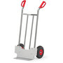 Aluminium steekwagen A1115P, draagvermogen 150 kg, hoogte 1150 mm, steekdiepte 150 mm, steekbreedte 400 mm, Fetra