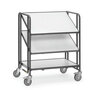 ESD-Eurobakkenwagen 9391, laadvlak 820x610mm, Fetra
