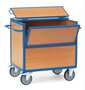 Bakwagen met deksel 2853, laadvlak 1200x800mm, Fetra