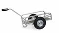 Outdoor handtrekwagen vuurverzinkt 6103P, laadvlak 795x445 mm, Fetra