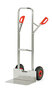 Aluminium steekwagen A1326V, draagvermogen 200 kg, hoogte 1300 mm, steekdiepte 300 mm, steekbreedte 480 mm, Fetra