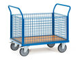 Vierwandwagen met gaas 1552, laadvlak 1000x650mm, Fetra
