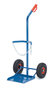 Gasflessenwagen 51121, draagvermogen 100 kg, hoogte 1240 mm, Fetra