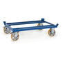 Palletonderwagen polyurethaan 22851, draagvermogen 1200 kg, laadvlak 1210x810 mm, Fetra