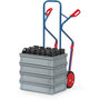 Steekwagen B1330V, draagvermogen 300 kg, hoogte 1300 mm, steekdiepte 250 mm, steekbreedte 320 mm, Fetra