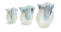 Bokwielen polyamide 71523, draagvermogen 350 kg, wiel Ø x breedte 150x40 mm, Fetra