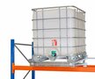 IBC Vloeistof restlediger type IR-3 verzinkt - ca. 1280x1080x155 (265) (lxbxh)/stelplaats 1200x1000 mm/draagkracht 1500 kg