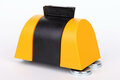 Bandafzetting MGB-GS in kunststof cassette/bandbreedte 50 mm/magneetmontage/bandlengte 4600 mm/geel-zwart