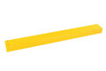 Stalen dwarsbalk B-135 voor veiligheidsrailing/voor binnengebruik/lengte balk 1350 mm/ doorsnede balk 80x140 mm/poedercoating RAL 1023 geel
