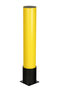 D-flexx flexibele kunststof rampaal type Bravo 50-30/hoogte 1200 mm/diameter 200 mm/met draaibare manchet/inclusief bevestigingsmateriaal