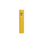 Kunststof stijlbeschermer type DFRG-1-0-600/bevestiging direkt op de stijl/hoogte 600 mm/voor stijlbreedte 75-99 mm/kleur: geel