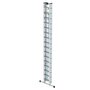 Aluminium 3-delige optrekladder  - met stabilisatiebalk/werkhoogte 11.9 m/ladderlengte uitgeschoven 10.8 m/ladderlengte ingeschoven 4.7 m/aantal sporten 3x16/breedte ladder 470 mm