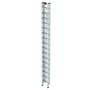 Aluminium 3-delige optrekladder  - zonder stabilisatiebalk/werkhoogte 11.9 m/ladderlengte uitgeschoven 10.8 m/ladderlengte ingeschoven 4.7 m/aantal sporten 3x16/breedte ladder 470 mm