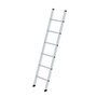 Aluminium enkele ladder  - zonder stabilisatiebalk/werkhoogte 3 m/ladderlengte 1.91 m/aantal sporten 6/breedte ladder 420 mm
