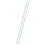 Aluminium enkele ladder  - zonder stabilisatiebalk/werkhoogte 6.9 m/ladderlengte 5.85 m/aantal sporten 20/breedte ladder 420 mm